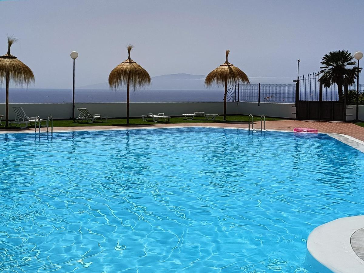 Costa Adeje Terrace With Sea View - Free Pool Apartment Exterior photo